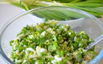 סלט (אחסן) של שום בר