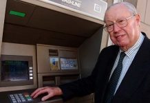 לותר סימדז’יאן ממציא הכספומט